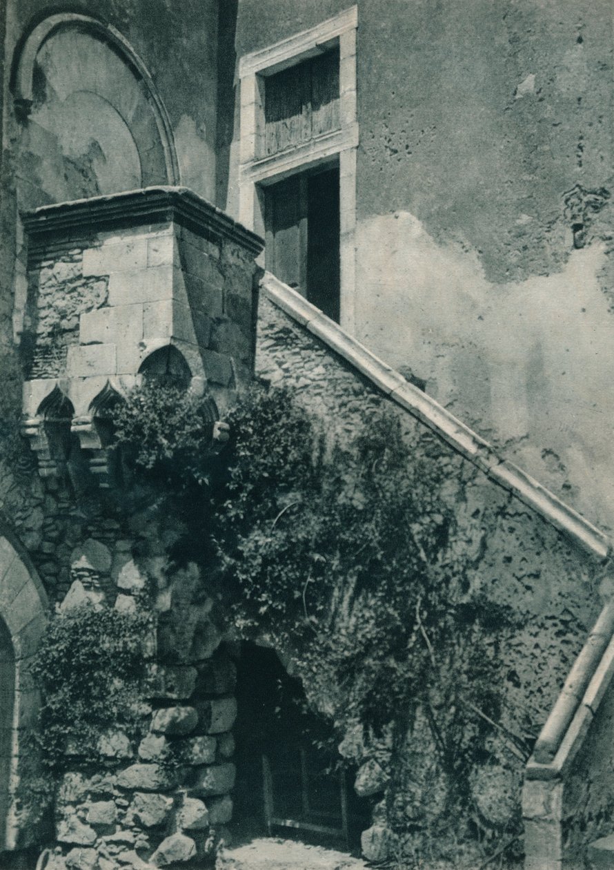 Cichy zakątek Taorminy, Sycylia, Włochy, 1927 autorstwa Eugen Poppel