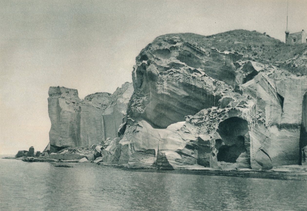Wejście do źródła siarkowego, Ischia, Włochy, 1927 autorstwa Eugen Poppel