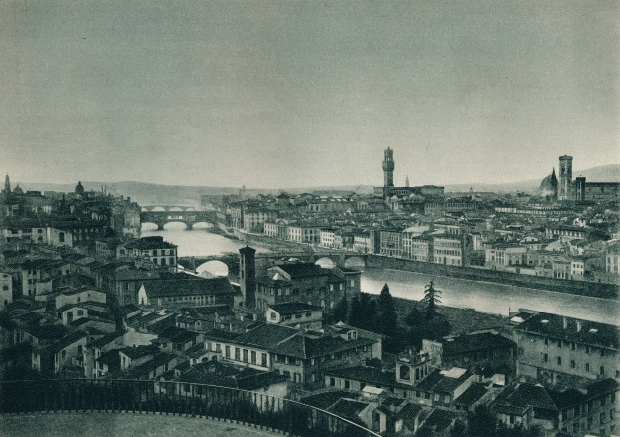 Florencja, Włochy, 1927 autorstwa Eugen Poppel
