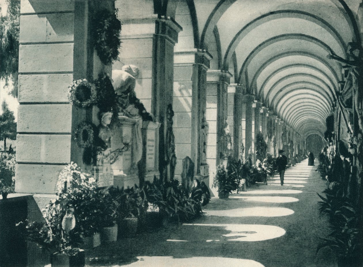 Monumentalny Cmentarz Staglieno, Genua, Włochy, 1927 autorstwa Eugen Poppel
