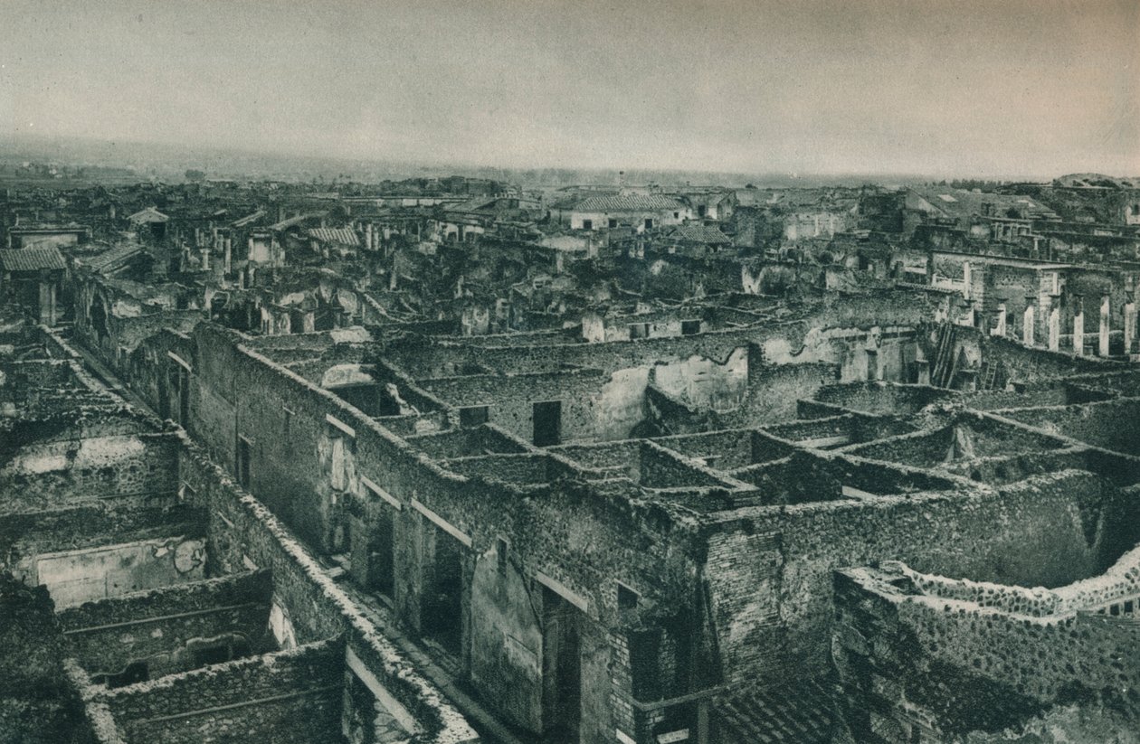 Pompeje, Włochy, 1927 autorstwa Eugen Poppel