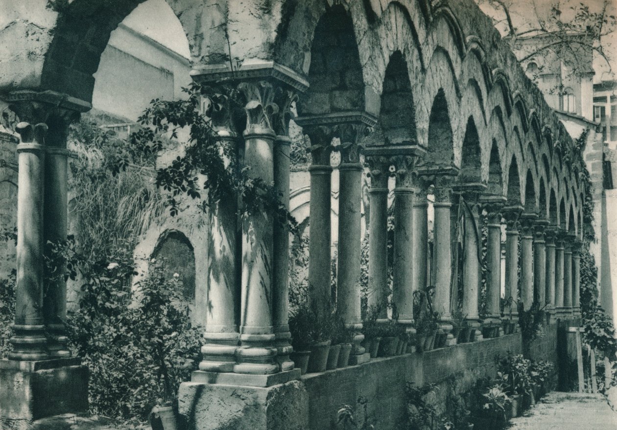 Ruiny małej kaplicy, Palermo, Sycylia, Włochy, 1927 autorstwa Eugen Poppel