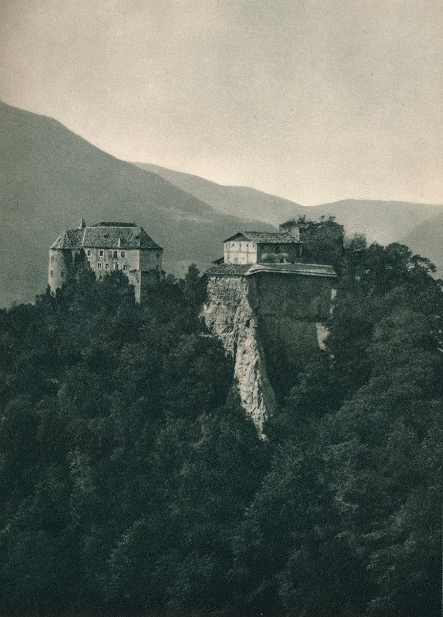 Zamek Tyrolski, Merano, Południowy Tyrol, Włochy, 1927 autorstwa Eugen Poppel
