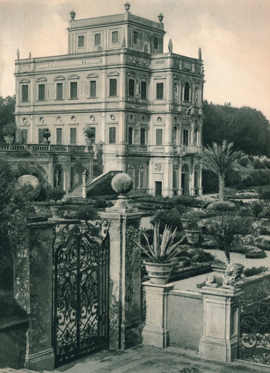 Villa Doria Pamphili na Gianicolo, Rzym, Włochy, c1926 1927 autorstwa Eugen Poppel