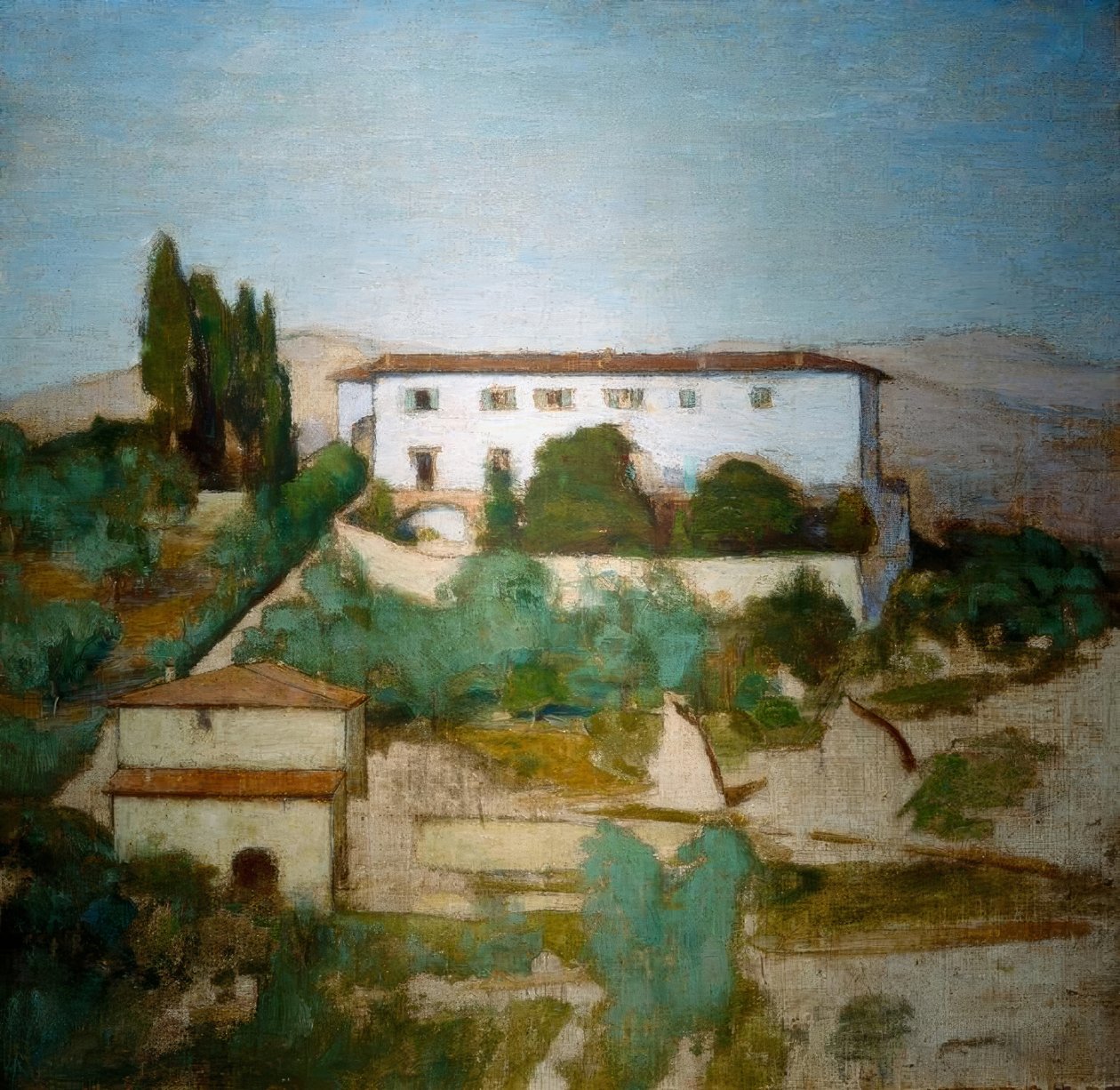 Willa bla, Florencja II autorstwa Eugen Prinz von Schweden