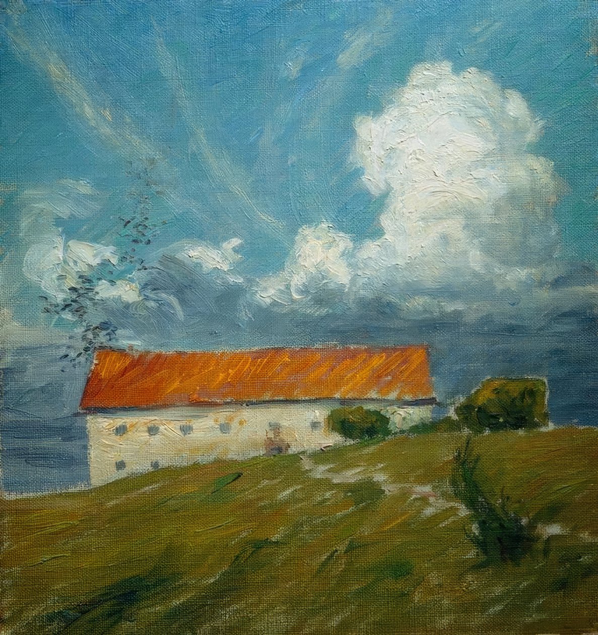 Stary zamek, Sketch autorstwa Eugen Prinz von Schweden