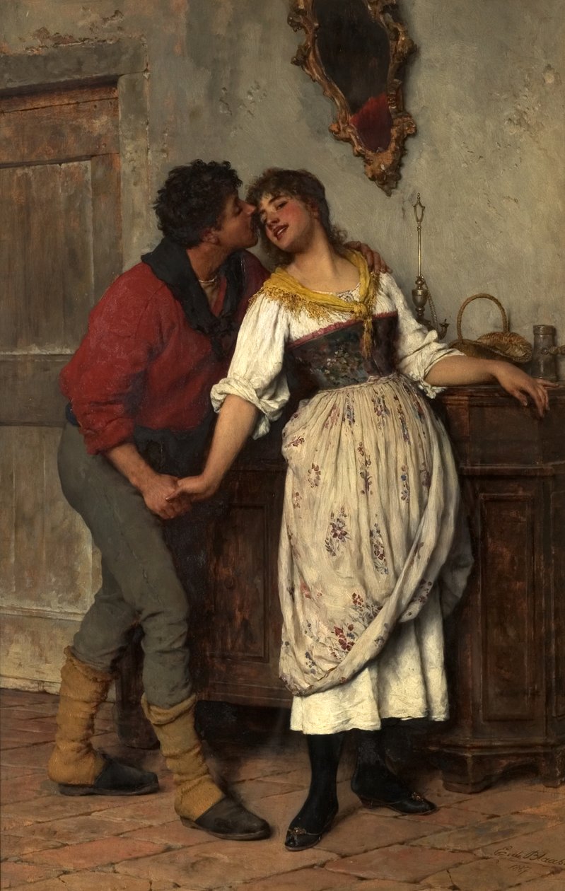 Zaakceptowano, 1887 autorstwa Eugen von Blaas