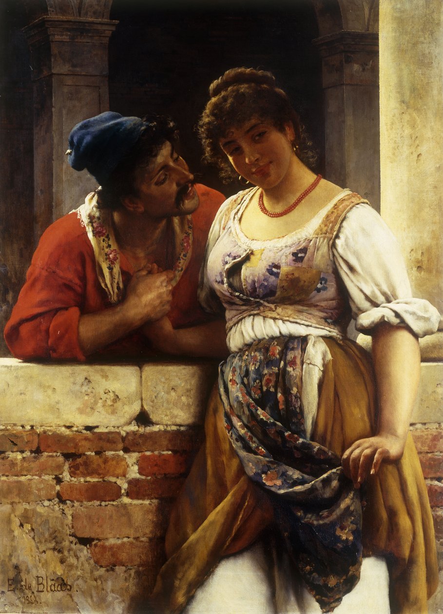 Propozycja, 1888 autorstwa Eugen von Blaas