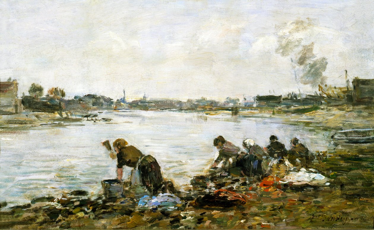 Praczki autorstwa Eugene Louis Boudin