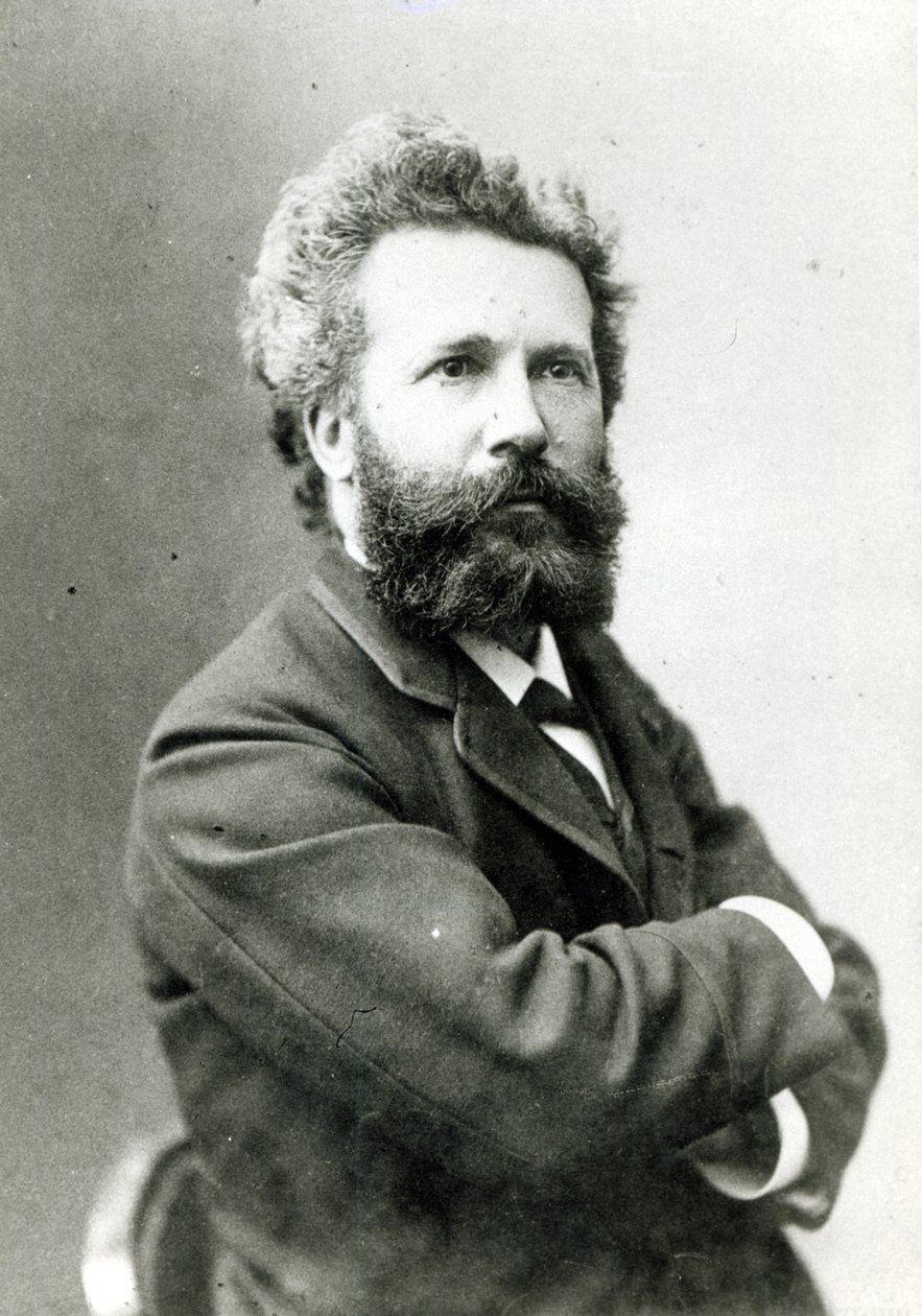 Camille Flammarion (1842-1925) autorstwa Eugene Pirou