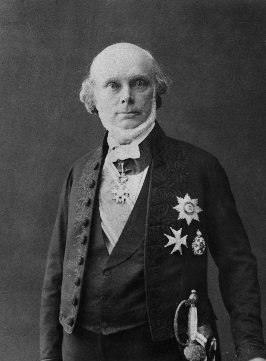Portret Jean Louis Armand de Quatrefages de Breau autorstwa Eugene Pirou
