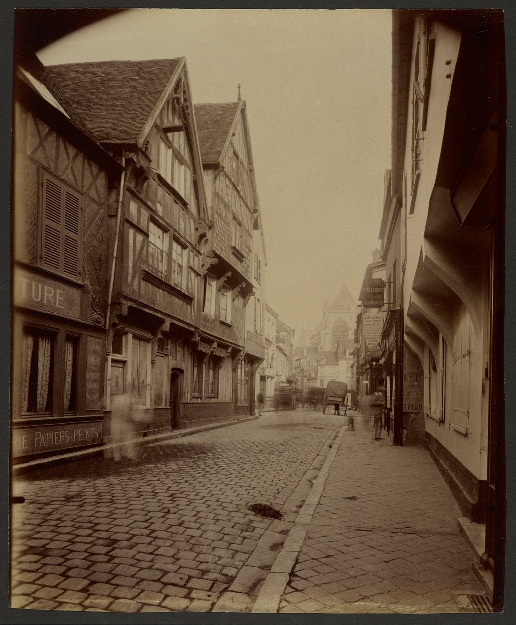 Beauvais, zaułek Manufaktury autorstwa Eugène Atget