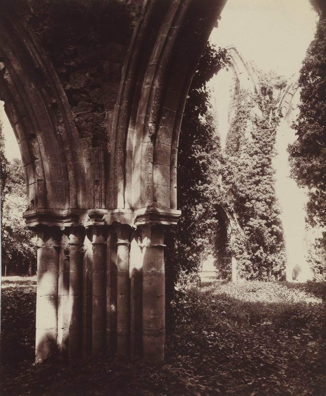 Dammarie-les-Lys, ruiny, 1910 (zdjęcie) autorstwa Eugène Atget