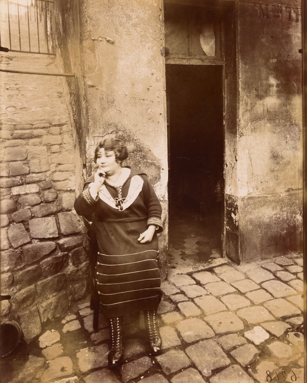 La Villette, ulica Asselin autorstwa Eugène Atget