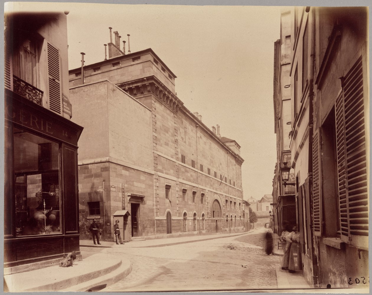 Więzienie Sainte-Pélagie, rue du Puits-de-l