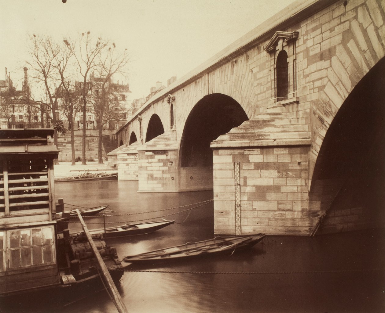 Most Marii autorstwa Eugène Atget
