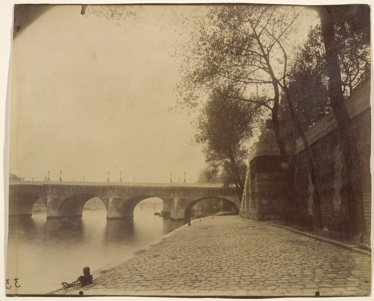 Port La Mégisserie autorstwa Eugène Atget