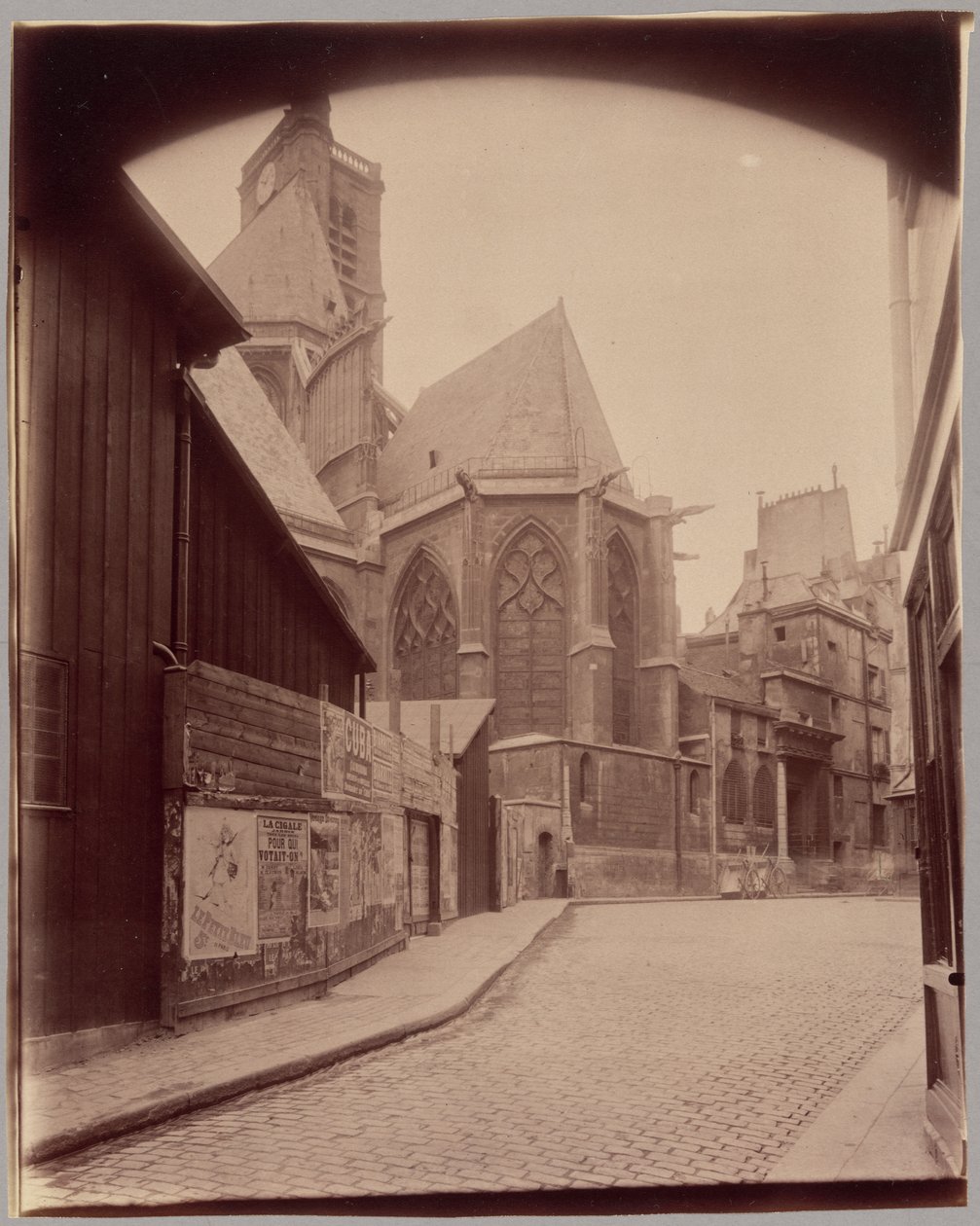 Rue des Barres autorstwa Eugène Atget