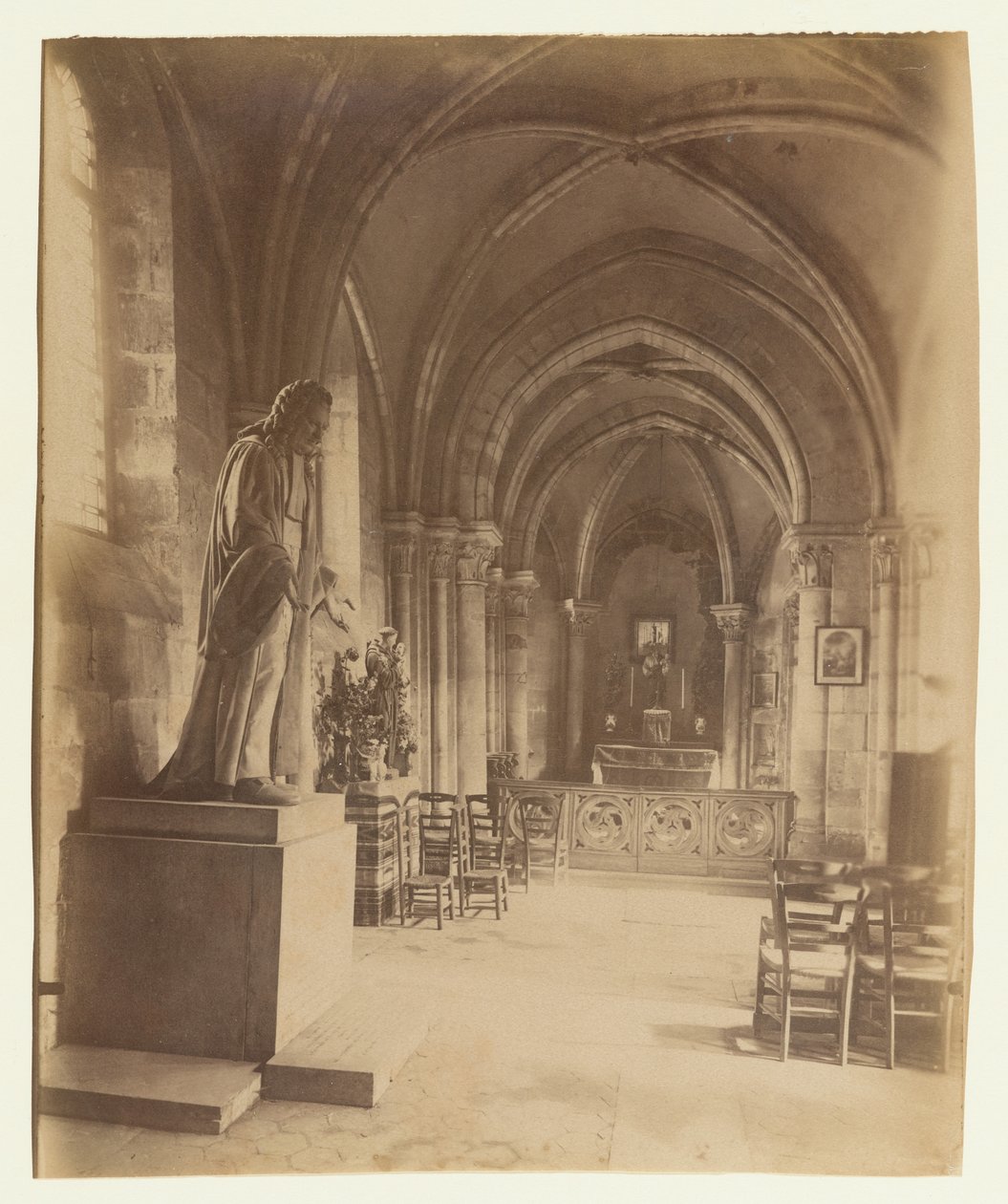 Saint-Julien-le-Pauvre autorstwa Eugène Atget
