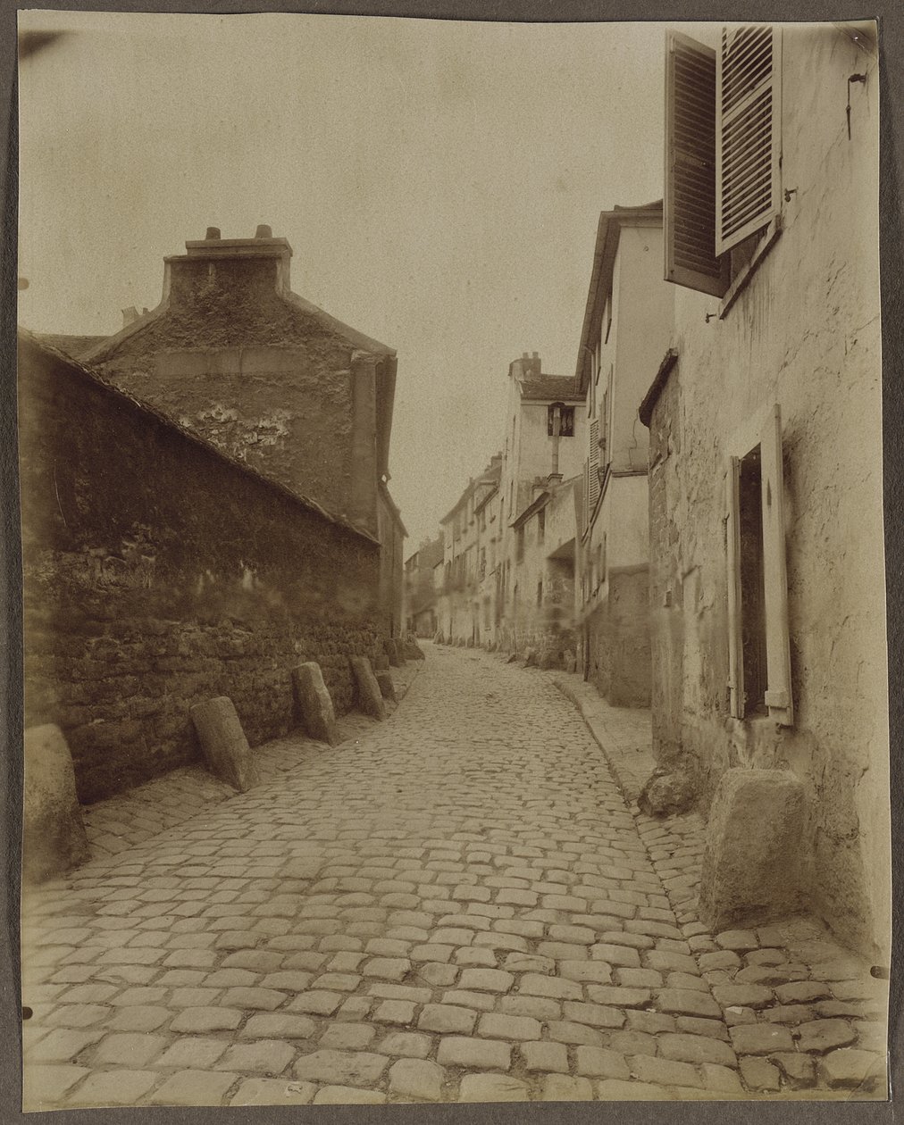 Vauvet, Stara ulica autorstwa Eugène Atget