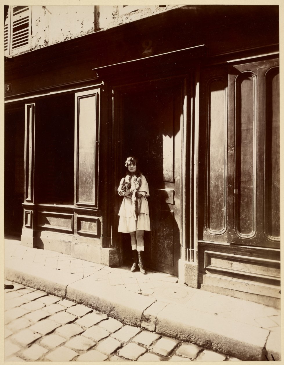 Wersal, Maison Close, Mały Pałac autorstwa Eugène Atget