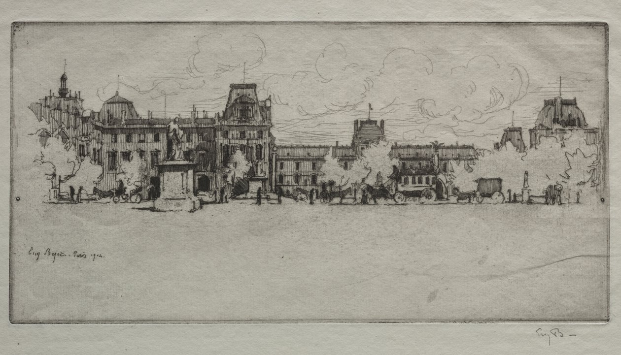 Tuileries autorstwa Eugene Bejot