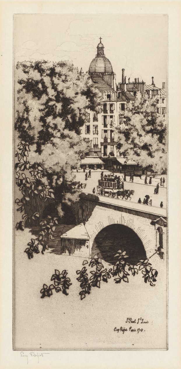 Saint-Paul-Saint-Louis autorstwa Eugene Bejot