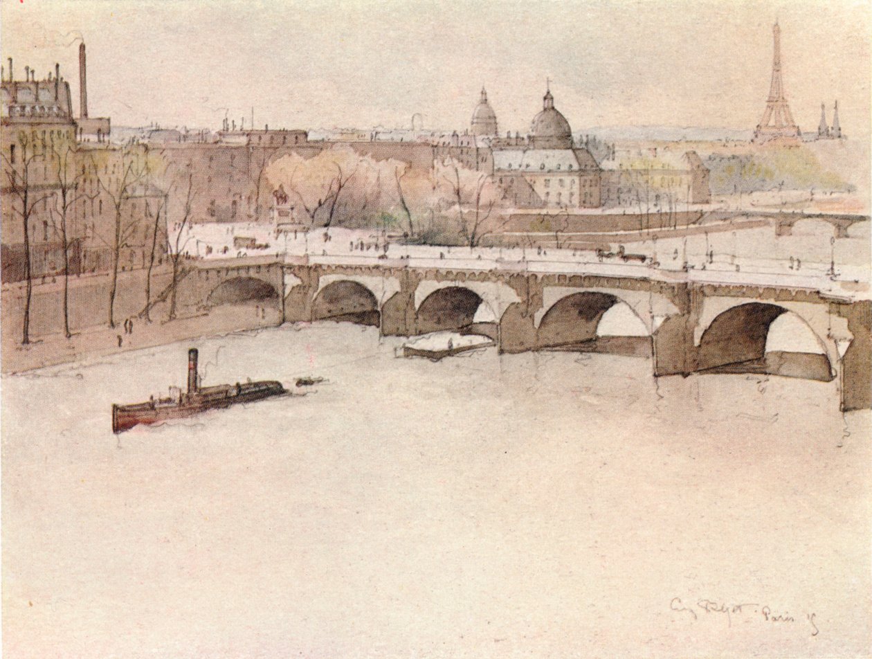 Pont Neuf, 1915 autorstwa Eugene Bejot