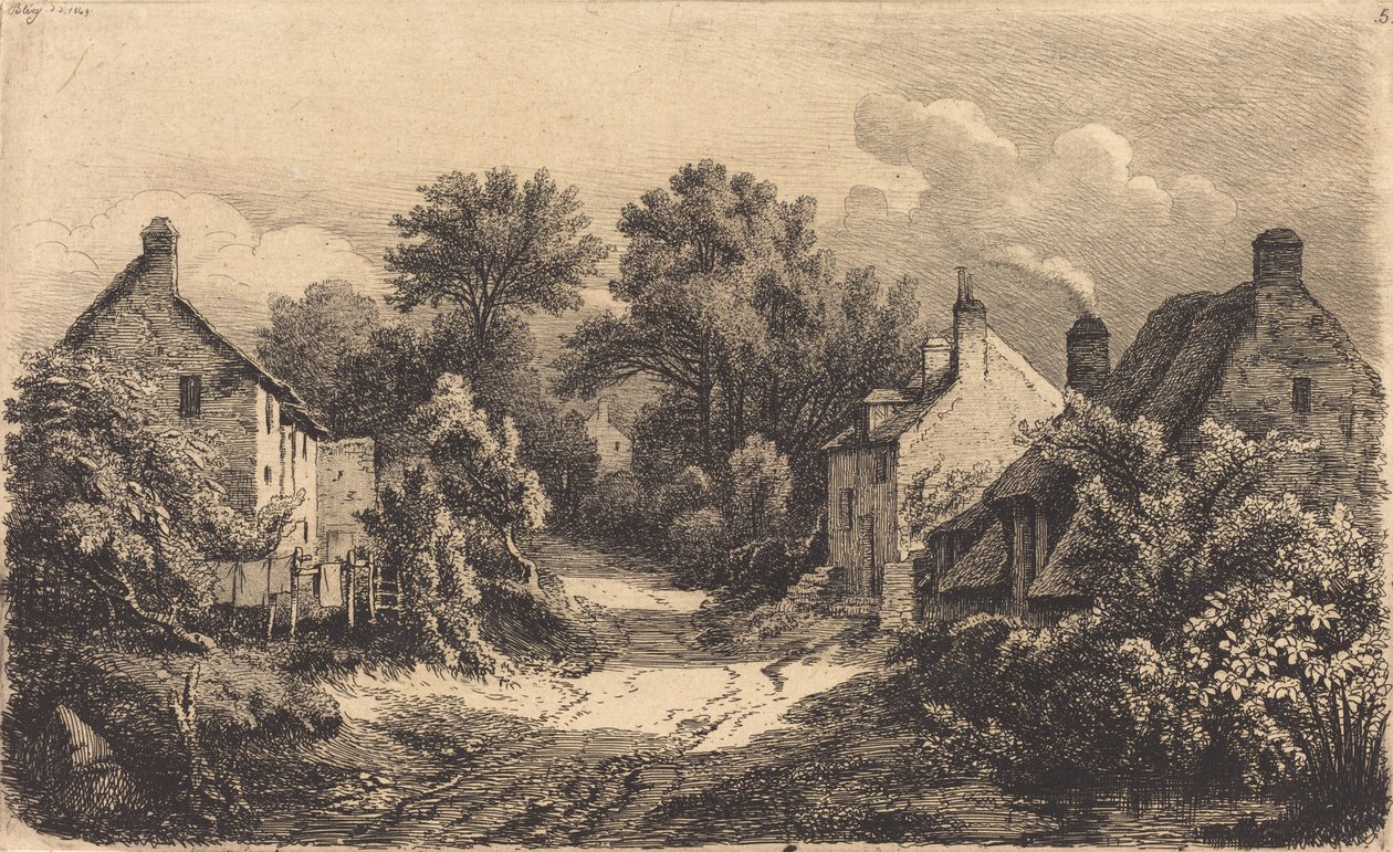 Le chemin de Garens Droga do Garensa, opublikowana w 1849 roku. autorstwa Eugene Bléry