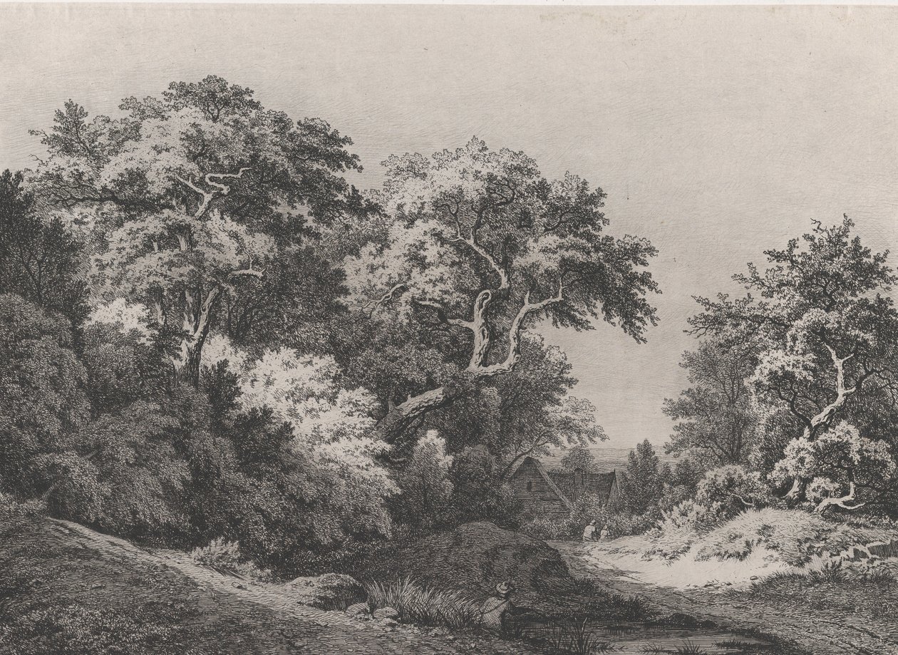 The Edge of the Woods, niedaleko Rambouillet, 1860. autorstwa Eugene Bléry
