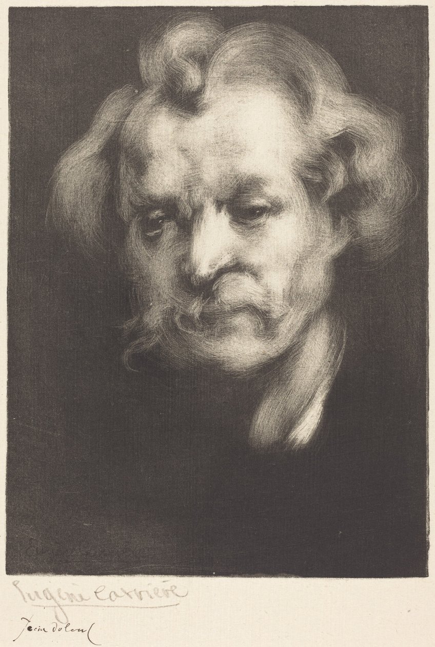 Jean Dolent autorstwa Eugène Carrière