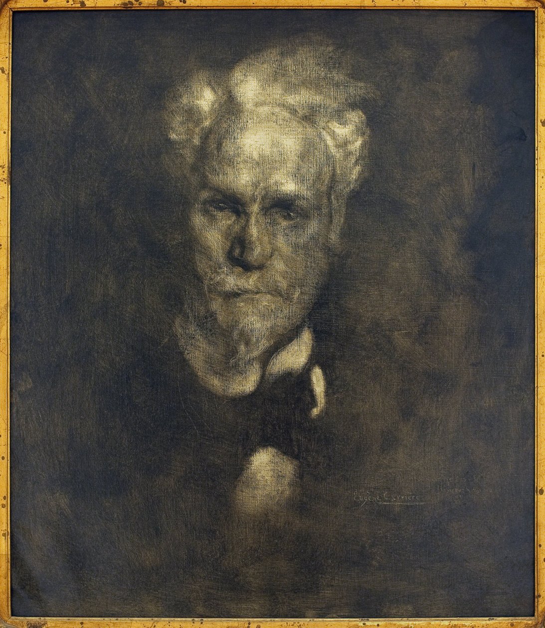 Portret Henri Rochefort (1831-1913), przed 1896 (olej na płótnie) autorstwa Eugène Carrière