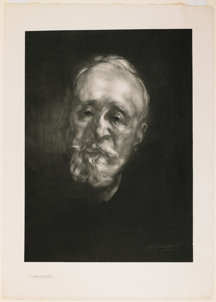 Puvis de Chavannes (Druga tablica) autorstwa Eugène Carrière