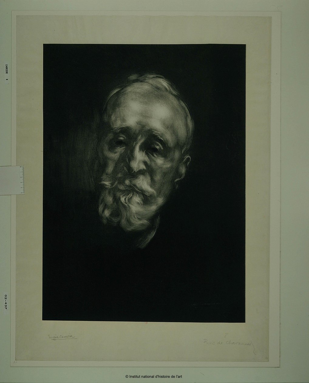 Puvis de Chavannes autorstwa Eugène Carrière