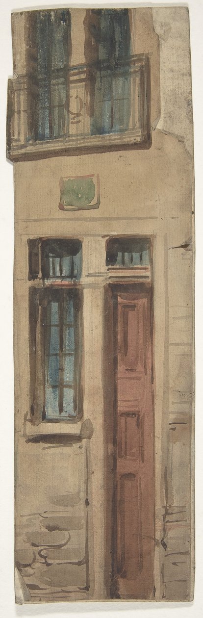 Projekt scenografii w Operze, Paryż, 1830-90. autorstwa Eugene Ciceri