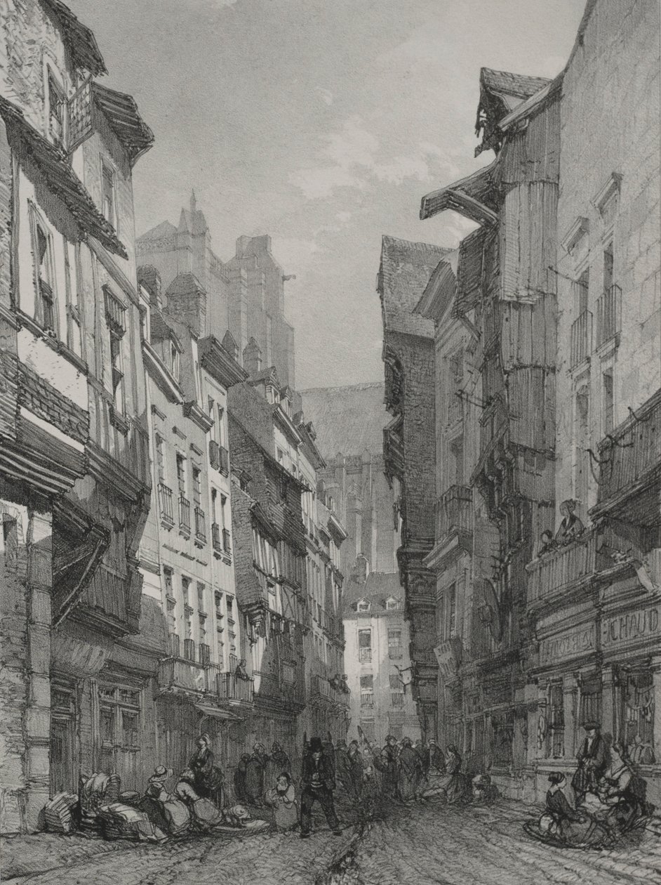 Malownicze i romantyczne podróże po starożytnej Francji. Bretania.... autorstwa Eugene Ciceri