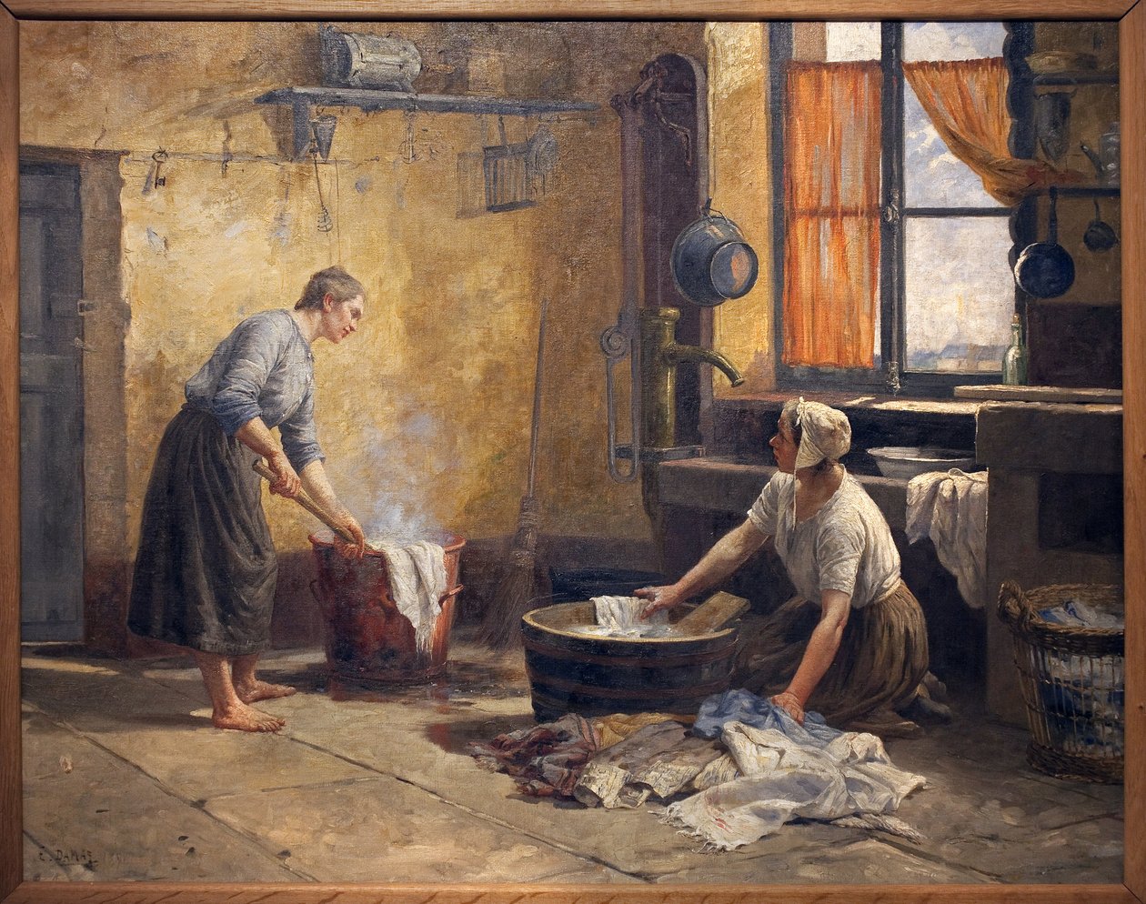 Lawenda. Obraz Eugeniusza Damaszku (1844-1899), olej na płótnie autorstwa Eugene Damas