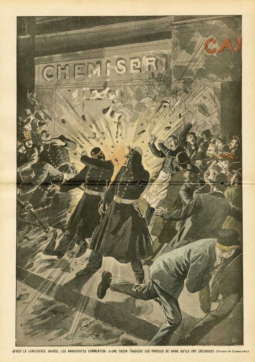 Ilustracja Eugene Damblansa (1865-1945) w Le Pelerin autorstwa Eugene Damblans