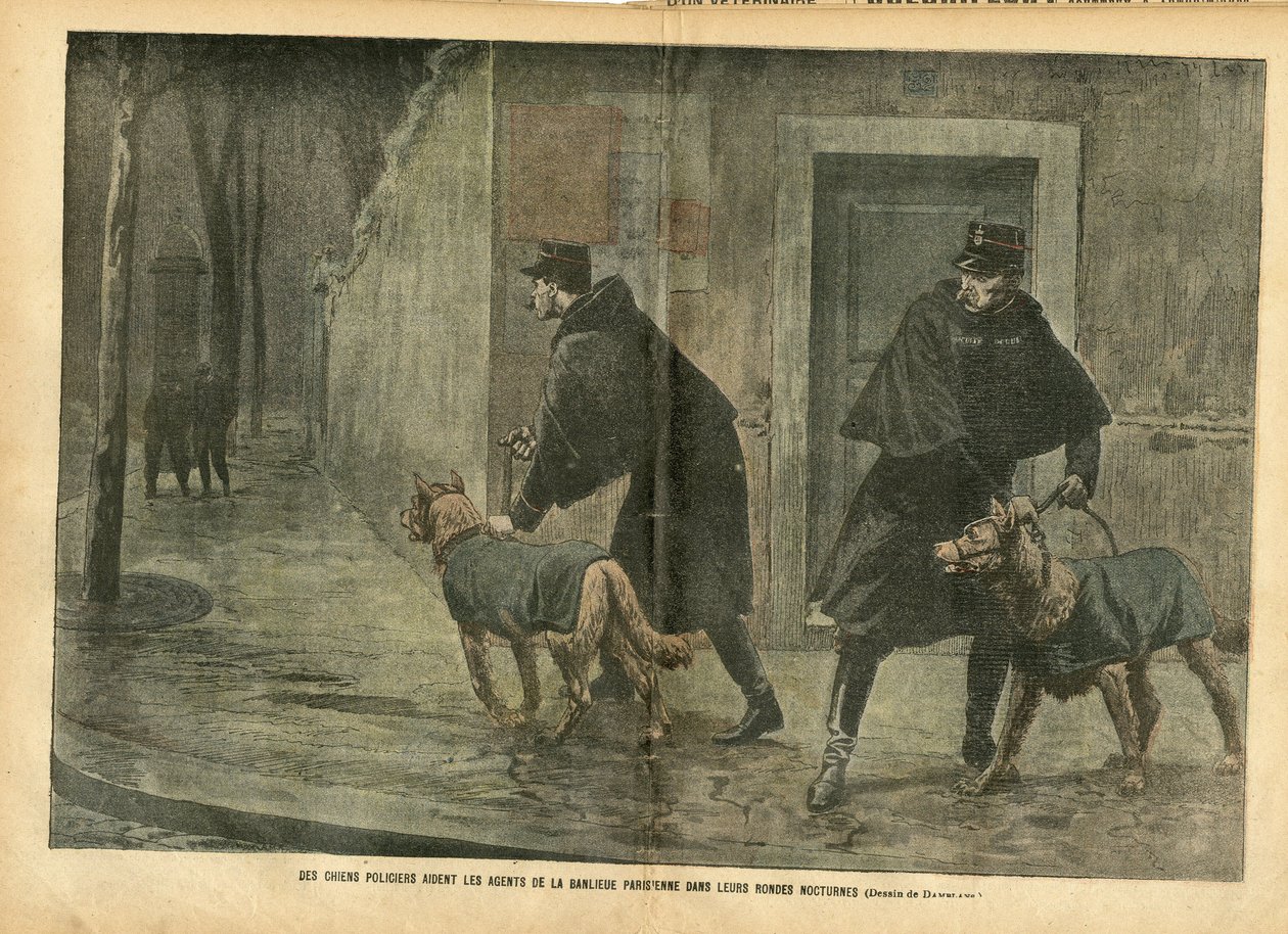 Ilustracja Eugene Damblansa (1865-1945) w Le Pelerin autorstwa Eugene Damblans