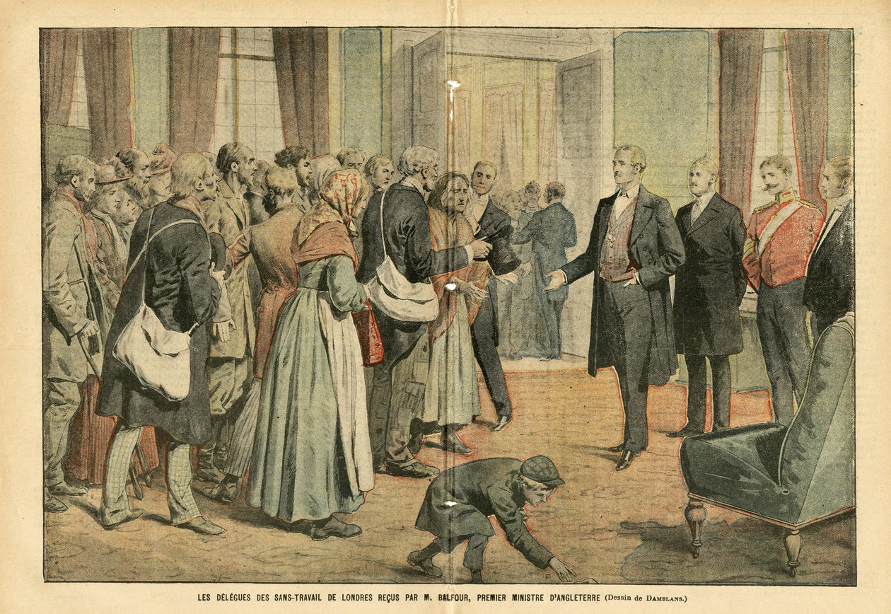 Ilustracja Eugene Damblansa (1865-1945) w Le Pelerin autorstwa Eugene Damblans