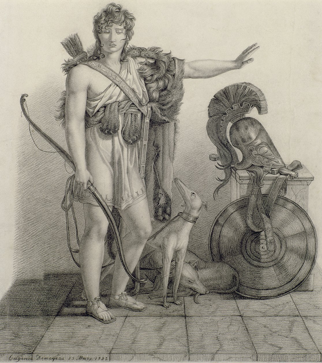 Hipolit, 1832, wg obrazu barona Pierre