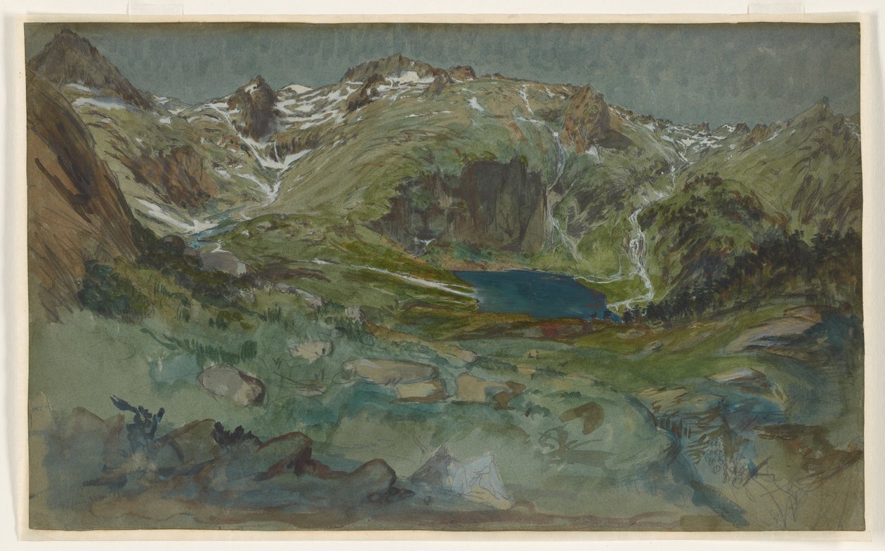 Widok na Lac d