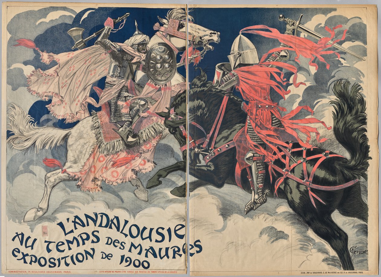 Andaluzja w czasach Maurów autorstwa Eugene Grasset