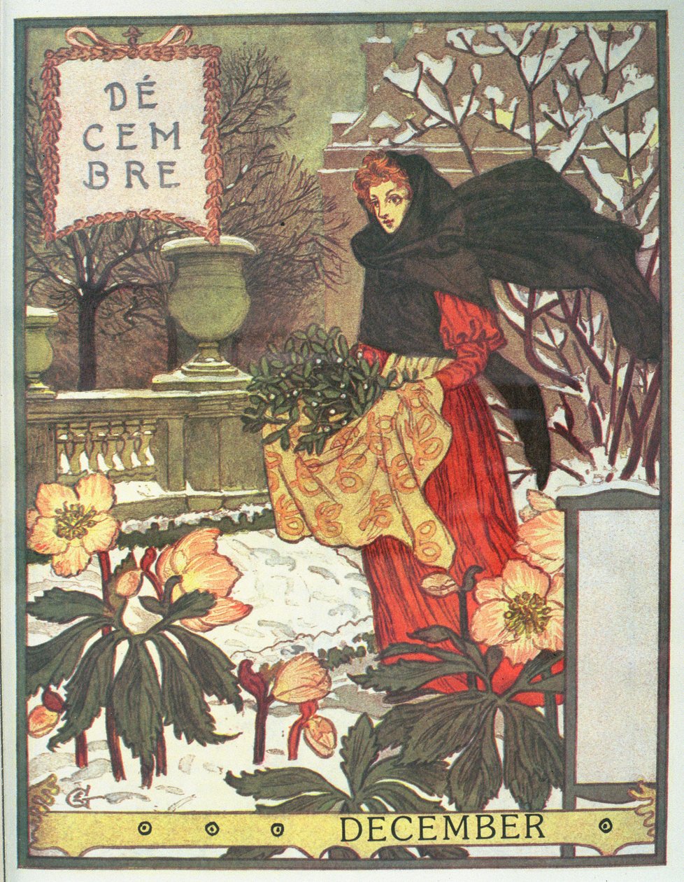 Grudzień autorstwa Eugene Grasset