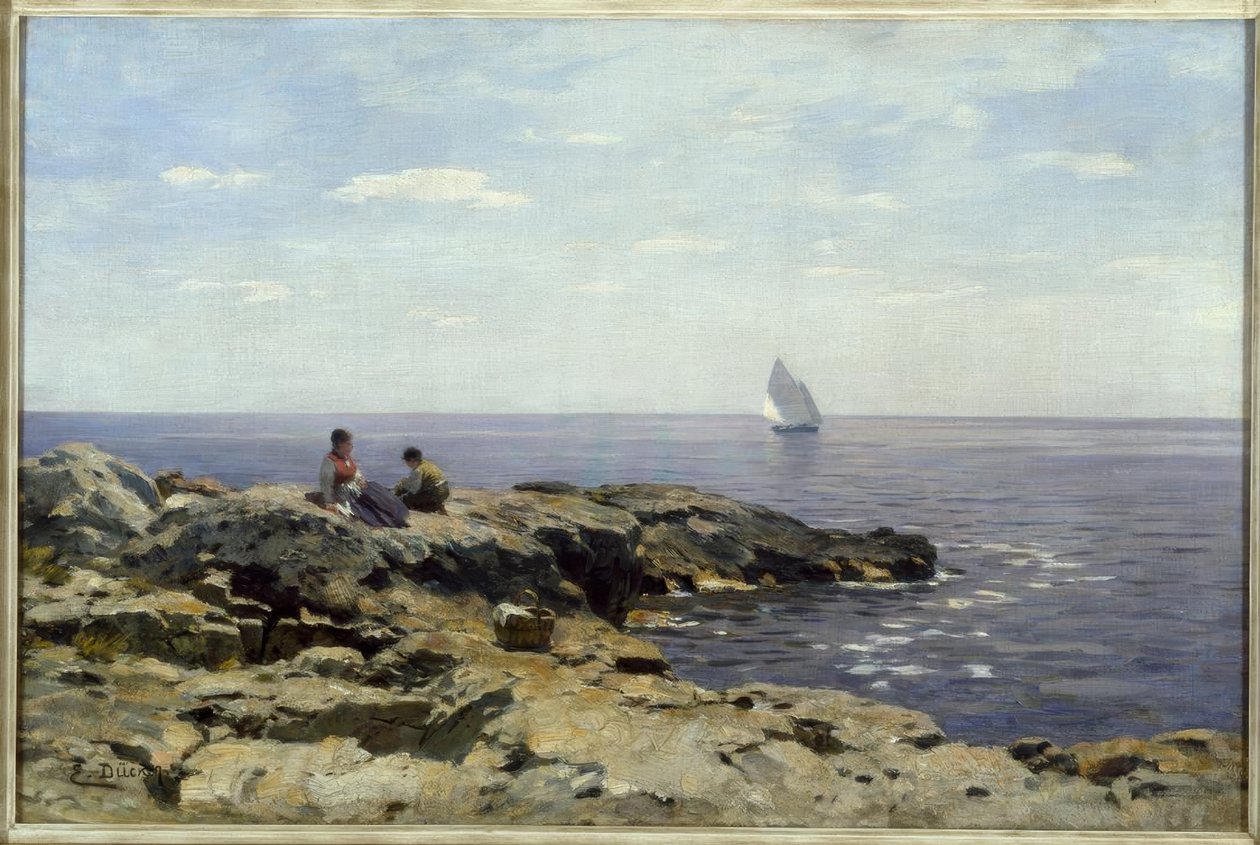 E. Dücker, Na wybrzeżu autorstwa Eugene Gustav Dücker