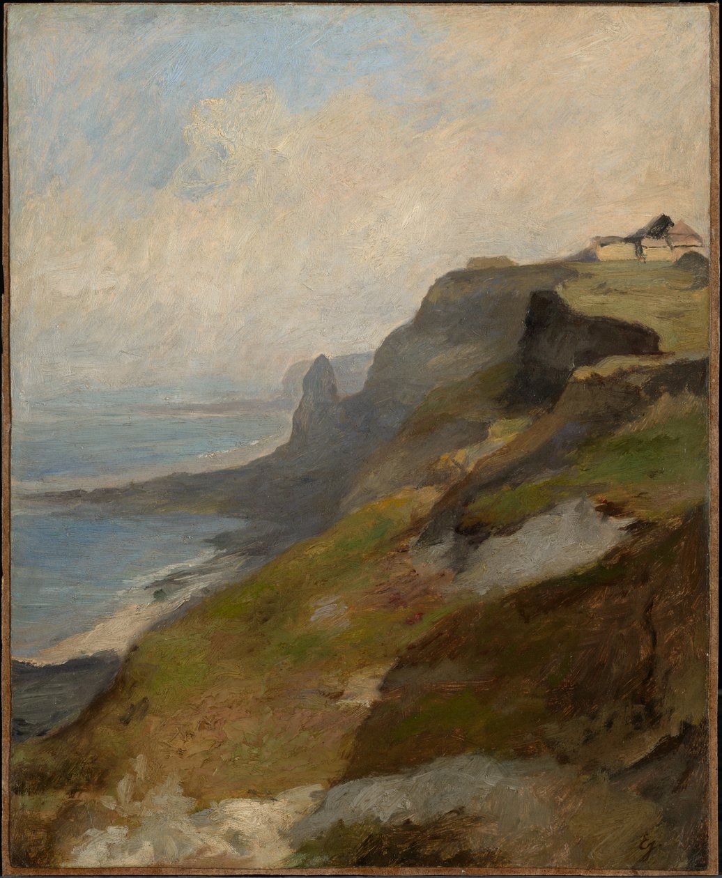 Klify Normandii autorstwa Eugene Isabey