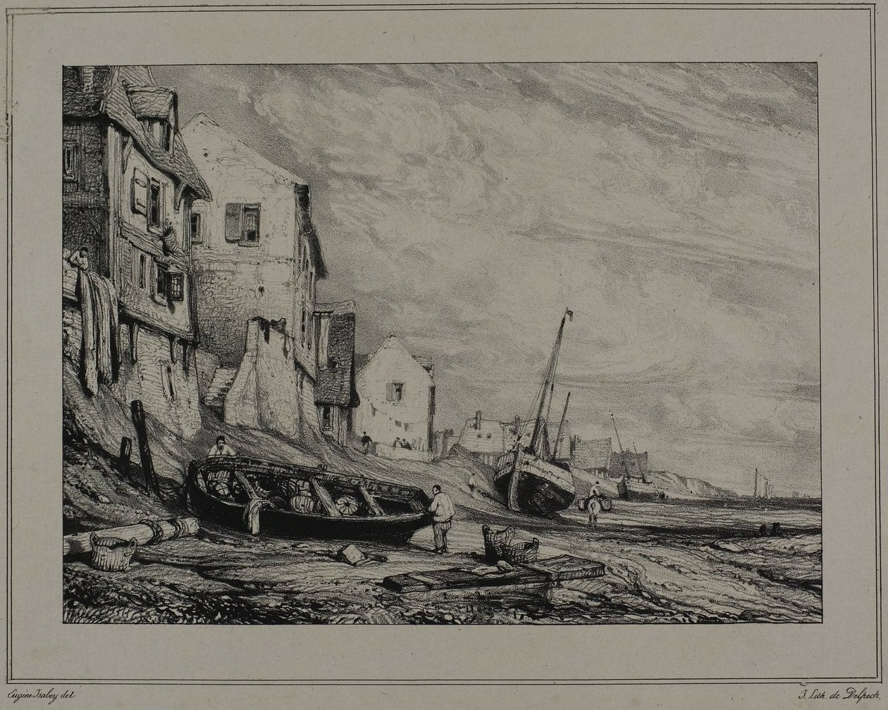 Normandia autorstwa Eugene Isabey