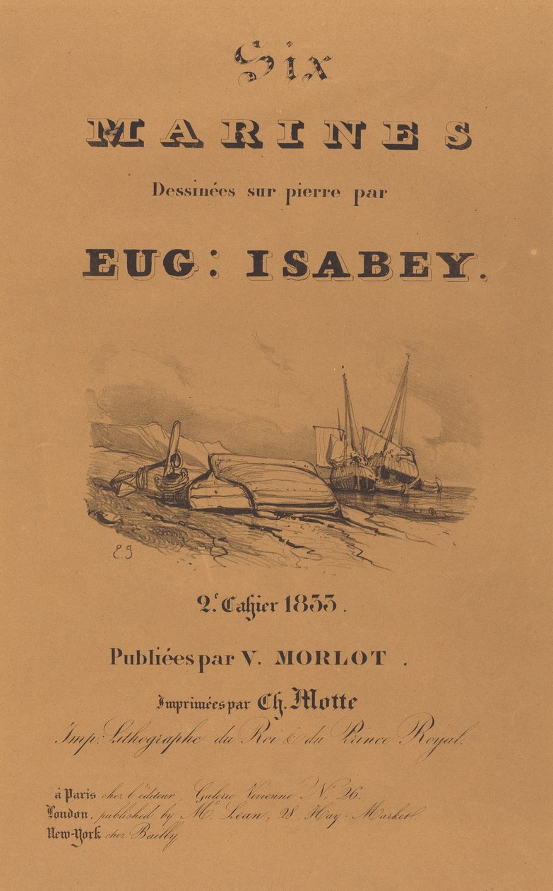 Sechs Marinesoldaten autorstwa Eugene Isabey