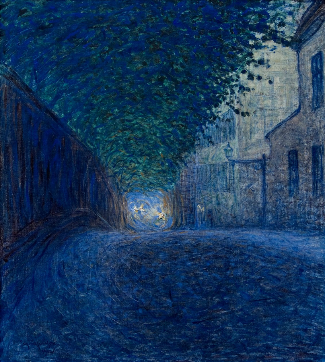 O zmierzchu autorstwa Eugène Jansson