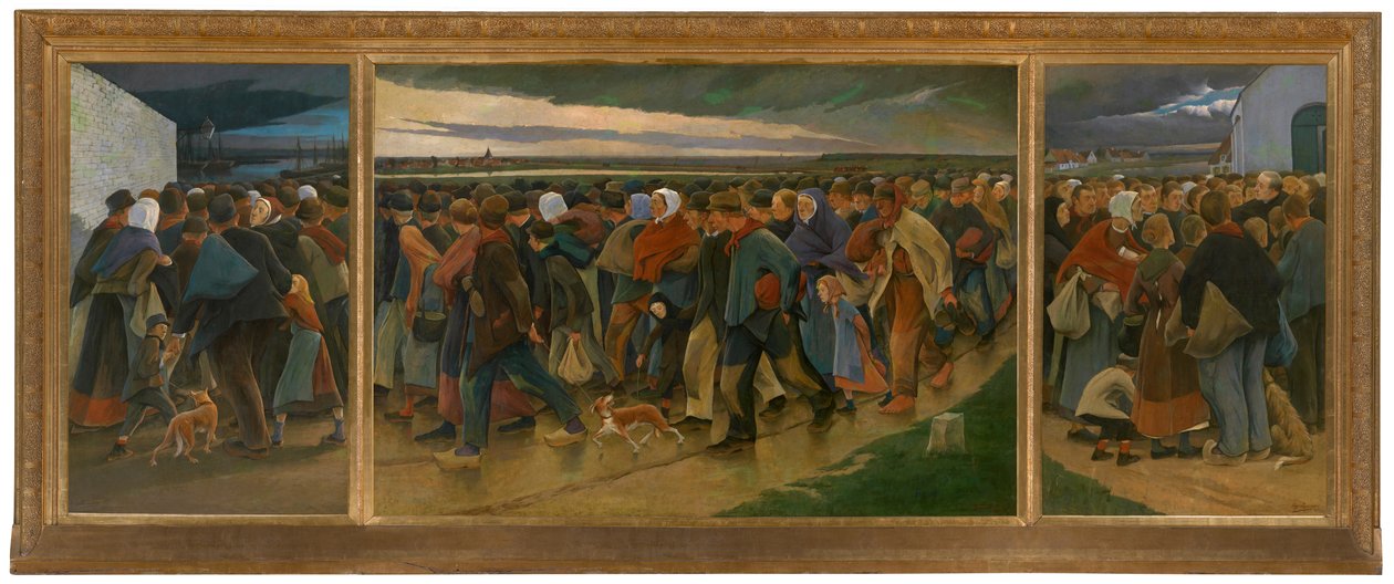 Emigranci autorstwa Eugene Laermans